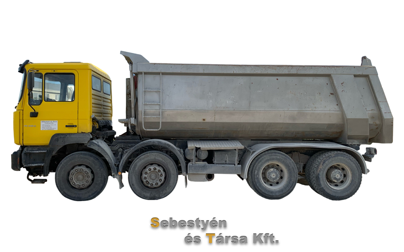 MAN 12-14 köbméteres teherautó